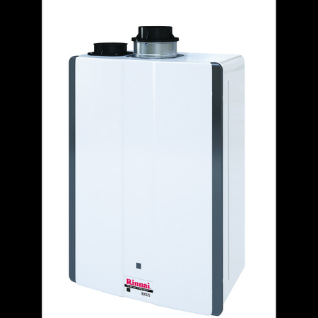 RINNAI Super HE 7.5 GPM 160K BTU Natural Gas Interior Tankless Water Heater RUCS75IN